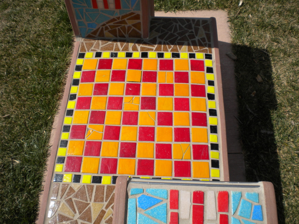 colorful chessboard