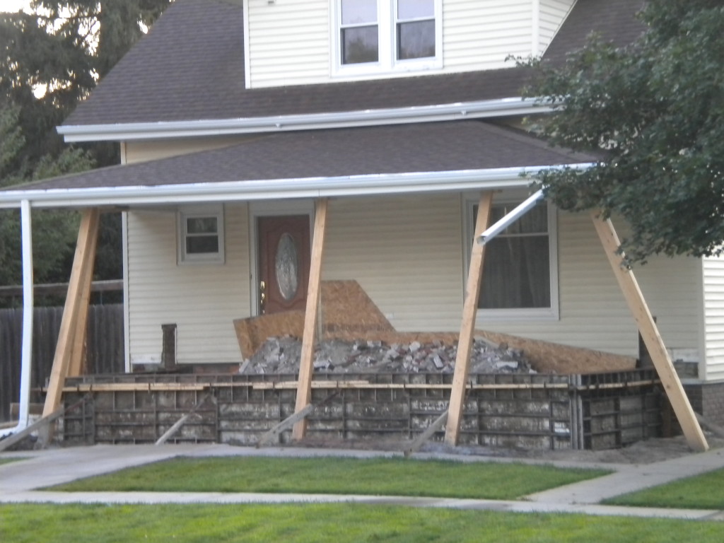 Front porch repair