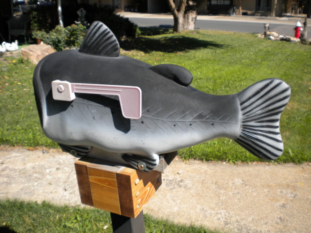 Fish mailbox