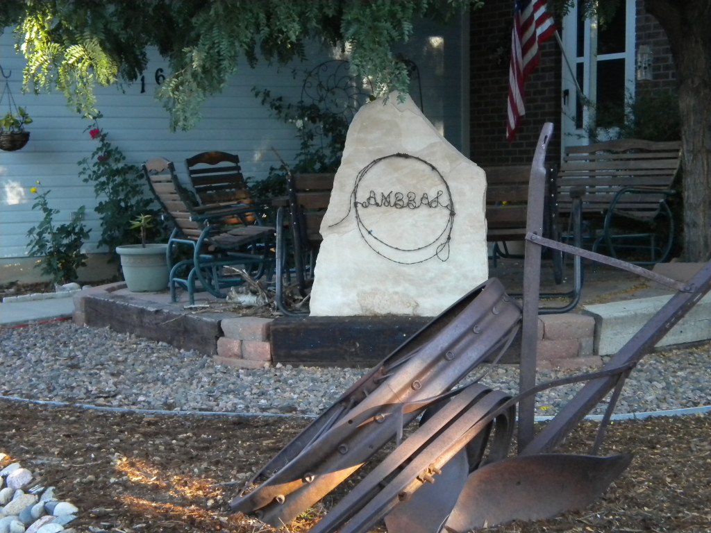 front yard art