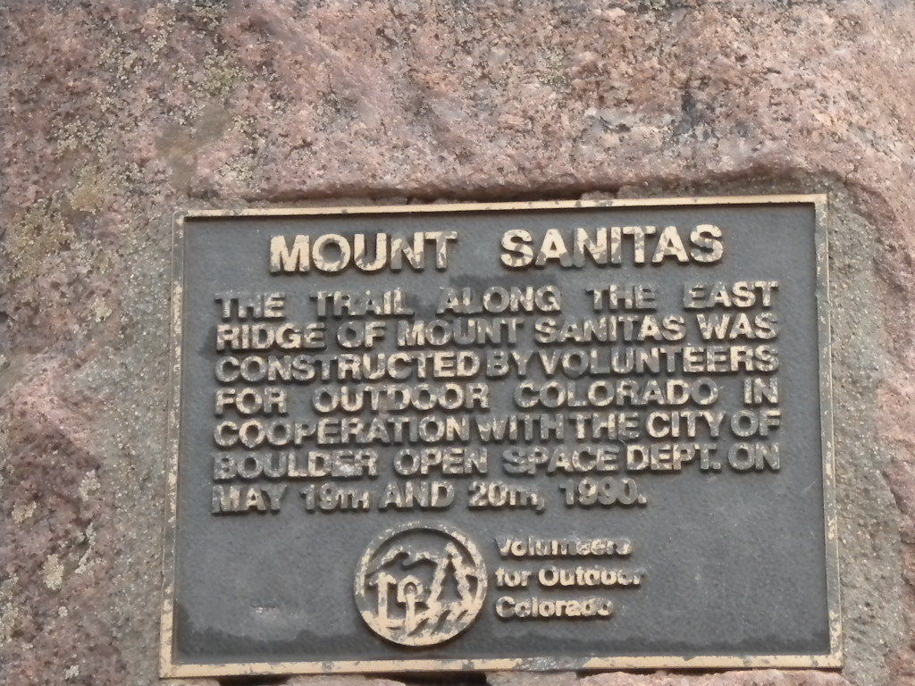 marker at the top