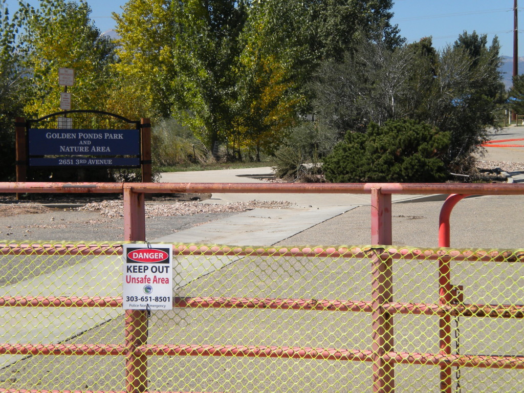 Golden Ponds closed until further notice