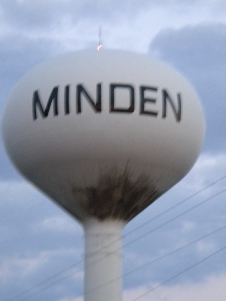 Second Minden water tower