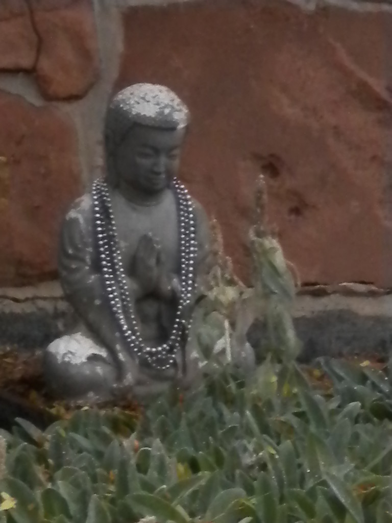Buddha with pearls