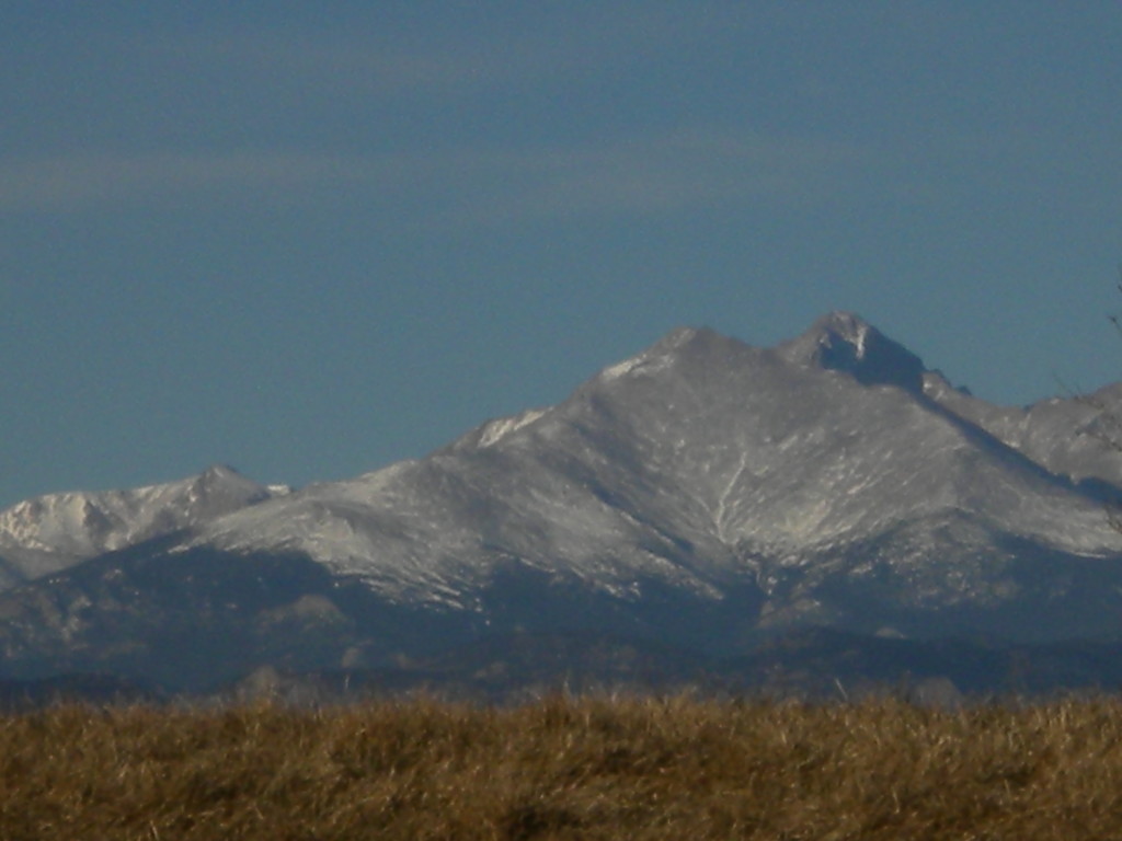 Long's Peak west of SHS