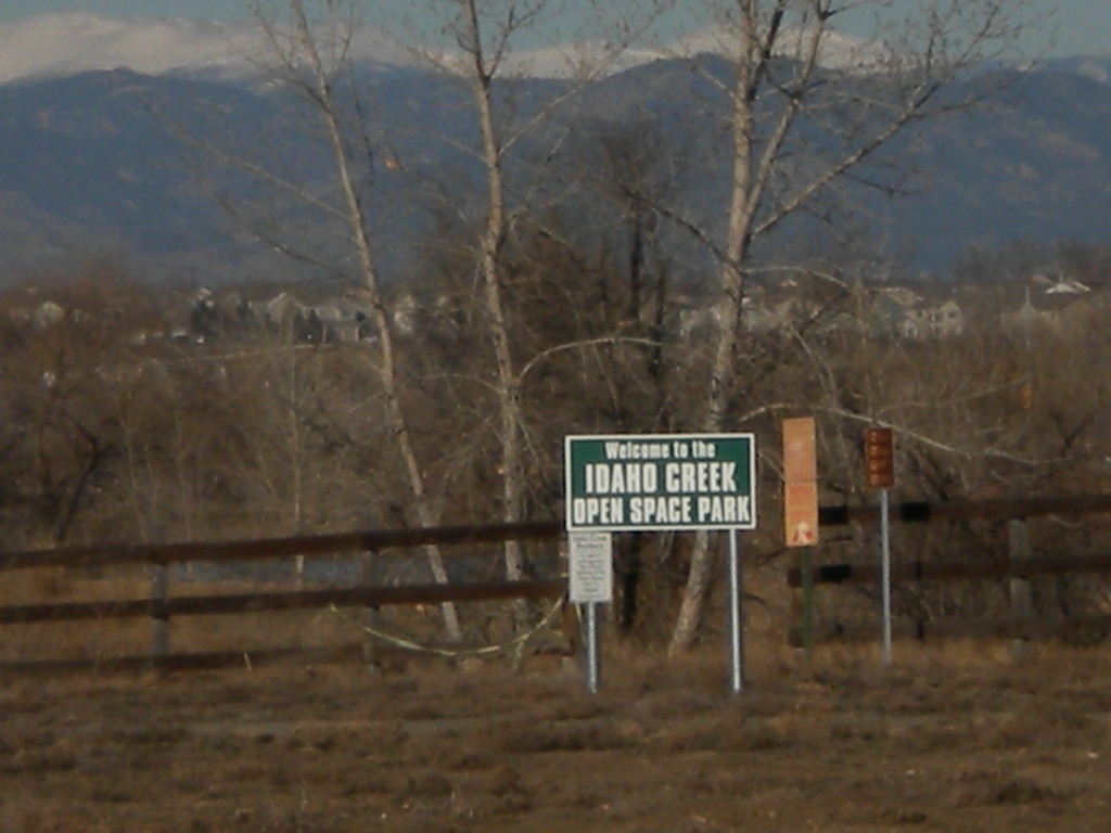 I also didn't know about Idaho Creek Open Space Park